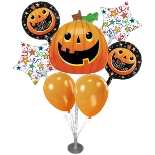 Set de globos halloween con aire